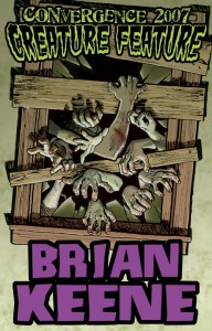 Brian Keene CONvergence Badge Brian Keene CONvergence Badge
