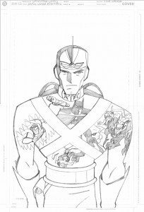JL Adv #26 cover pencils JL Adv #26 cover pencils