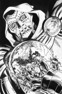 Doctor Doom pin-up