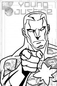 Young Justice #9 - cover sketch f Young Justice #9 - cover sketch f