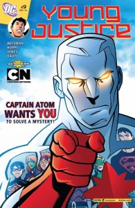 Young Justice #09 cover Young Justice #09 cover