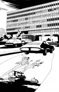 UFO #0 pg 01 inks UFO #0 pg 01 inks