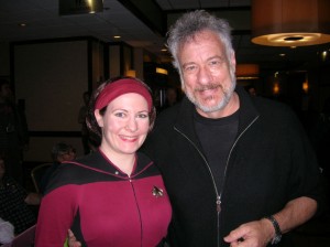 Hal with John DeLancie Hal with John DeLancie