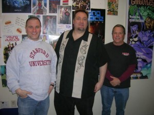 Me with Greg Weisman and Kevin Hopps Me with Greg Weisman and Kevin Hopps