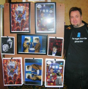 Chris in Art Show