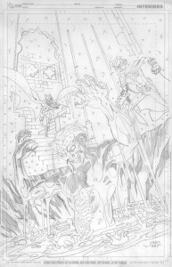 Young Justice #11 - Cover Pencils Young Justice #11 - Cover Pencils