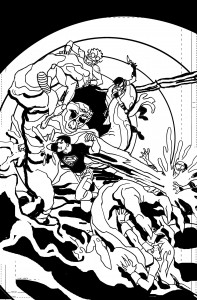 Young Justice #12 - Cover Sketch Young Justice #12 - Cover Sketch