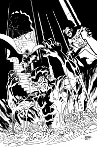 Young Justice #11 - Cover Inks Young Justice #11 - Cover Inks