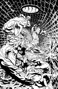 Young Justice #12 - Cover Inks Young Justice #12 - Cover Inks