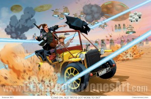 Come on Ace - Framed Print prev