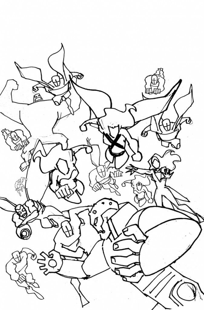 YJ #25 cover sketch c