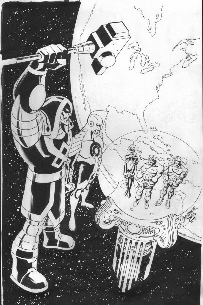 A EMH #16 Cover Ink scan