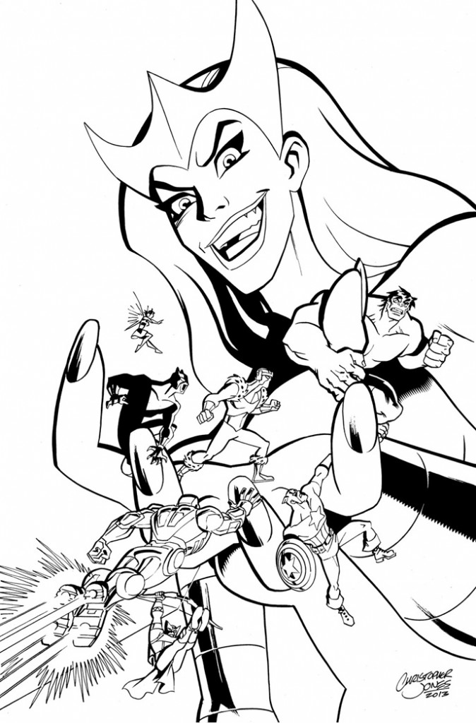 Avengers EMH Cover - Enchantress 100