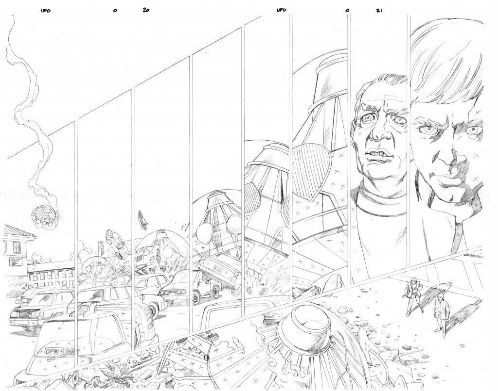 UFO #0 Pg 20-21 dps - pencils