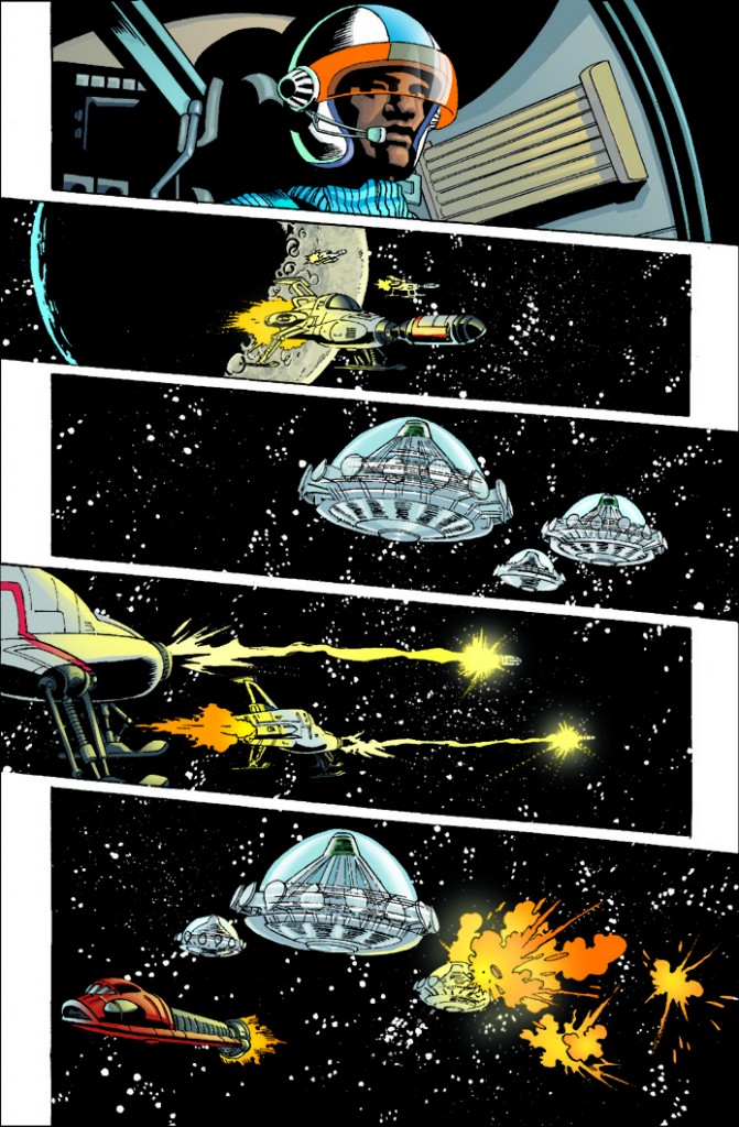 ufo alien invasion comic strip