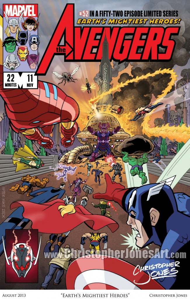 Earths Mightiest Heroes - Framed prev