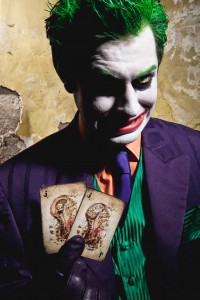 Mr. J with Cards