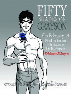 Fifty Shades of Grayson variant print