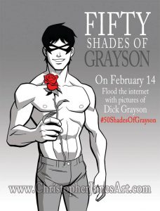 Fifty Shades of Grayson variant print
