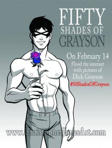 Fifty Shades of Grayson variant print